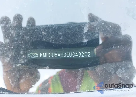 2012 Hyundai Accent Se z USA, uszkodzony, nr VIN KMHCU5AE3CU043202